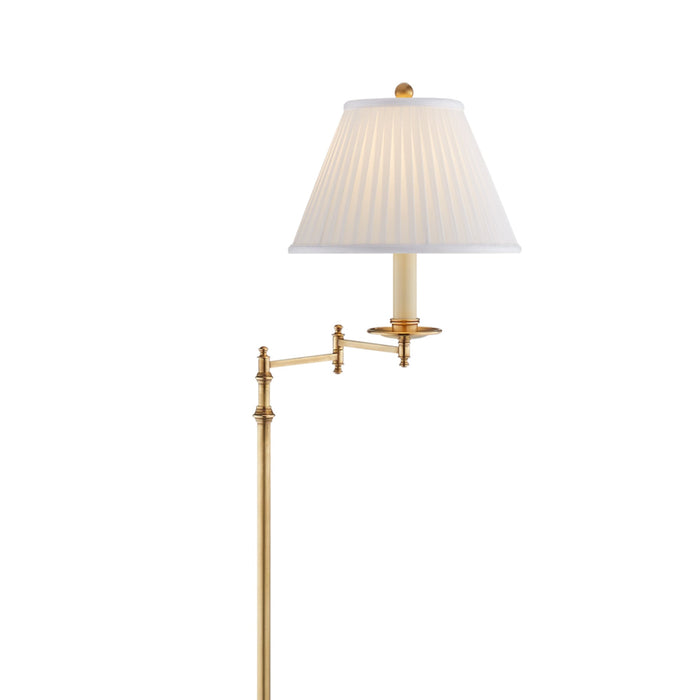 Dorchester Swing Arm Floor Lamp in Detail.