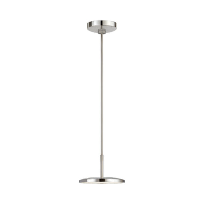 Dot LED Pendant Light in Polished Nickel (Small).