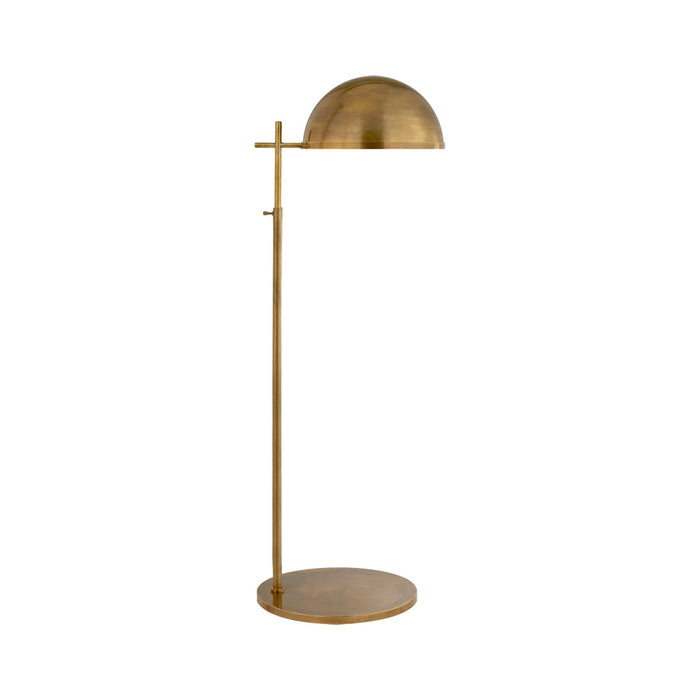 Dulcet Floor Lamp in Antique-Burnished Brass/Antique-Burnished Brass.