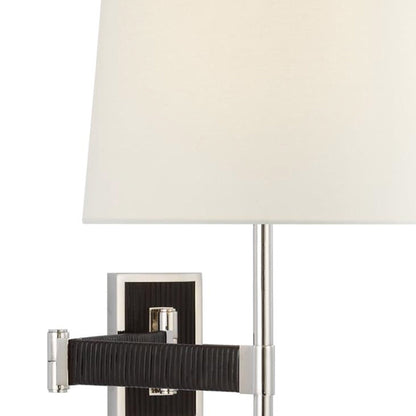 Elle LED Swing Arm Wall Light in Detail.