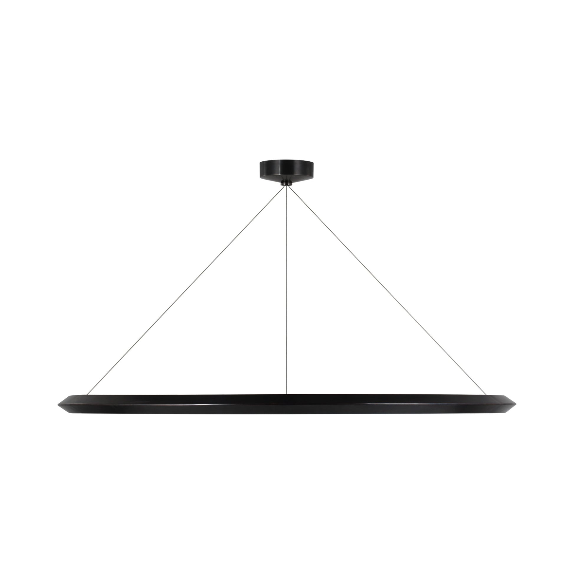 Encircle LED Chandelier in Bronze (Large).