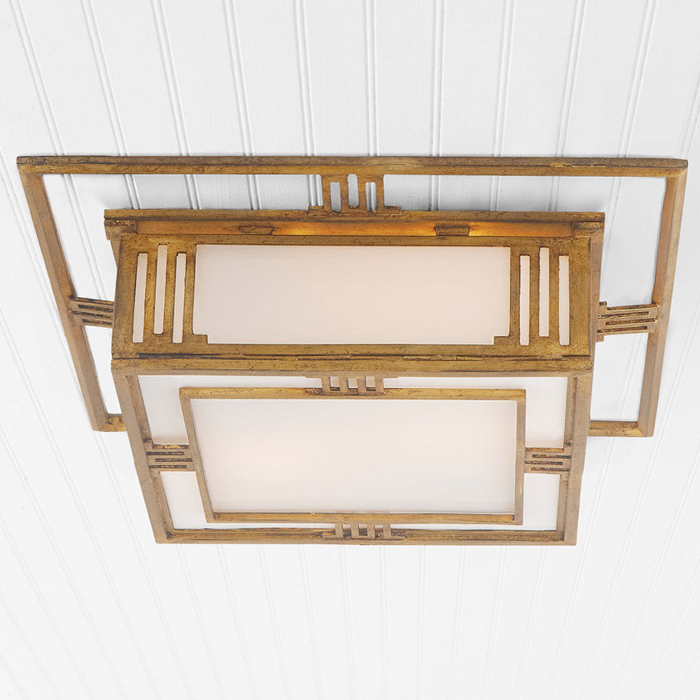 Enrique Flush Mount Ceiling Light in Detail.