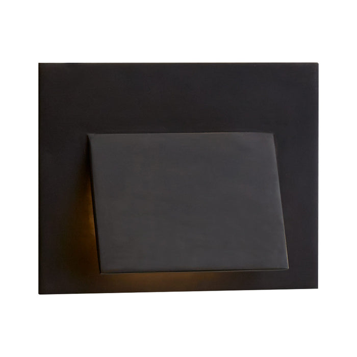 Esker Envelope LED Wall Light in Bronze.