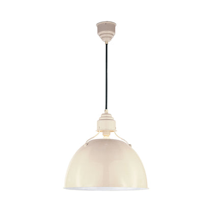 Eugene Pendant Light in Lightly Antique White (Medium).