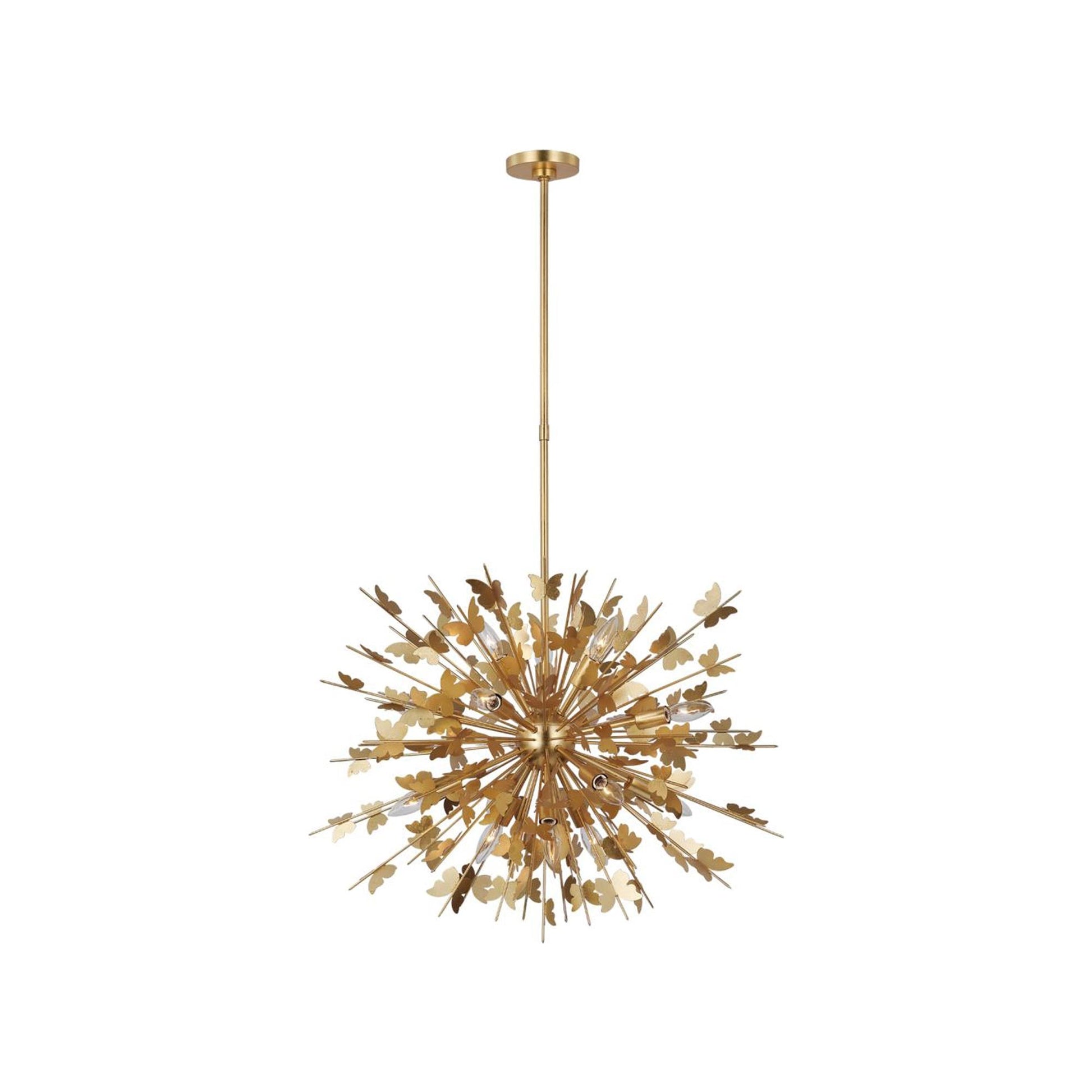 Farfalle Chandelier in Gild (Medium).
