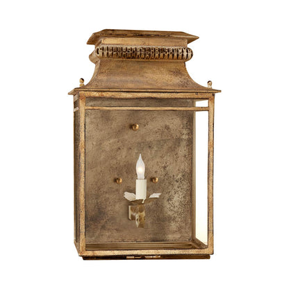 Flea Market Pendant Light in Giiled Iron.