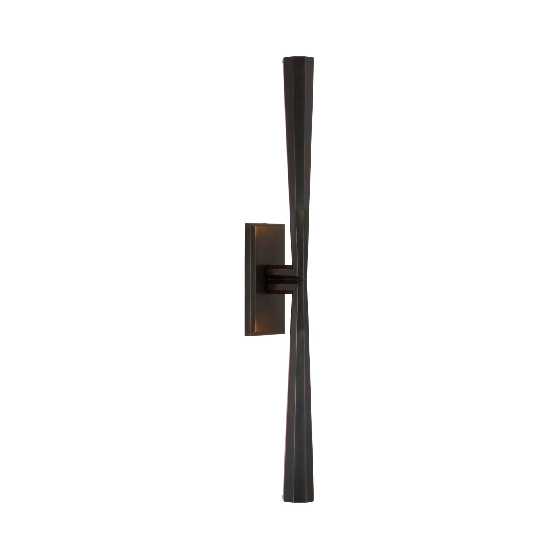 Galahad LED Linear Wall Light in Bronze.