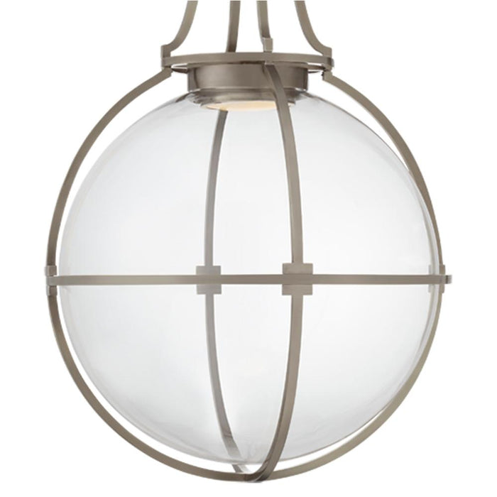 Gracie Captured Globe LED Pendant Light in Detail.