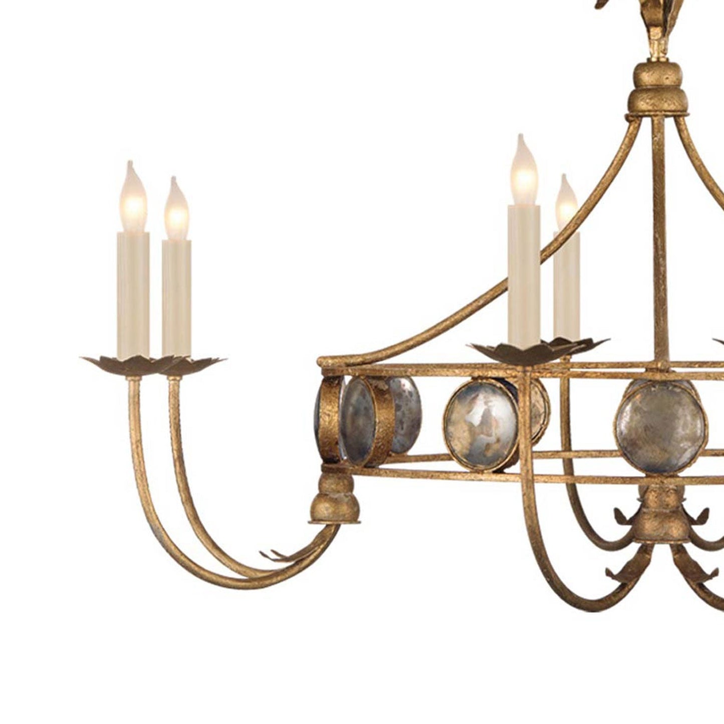 Gramercy Ring Chandelier in Detail.