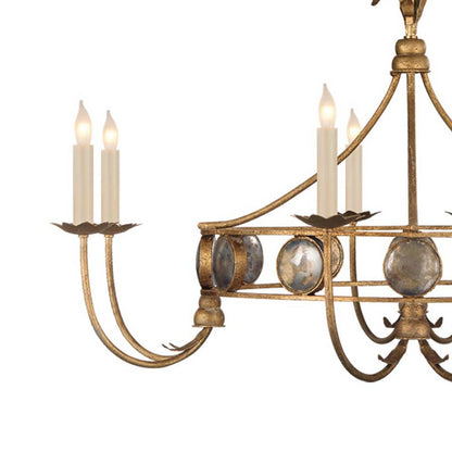 Gramercy Ring Chandelier in Detail.