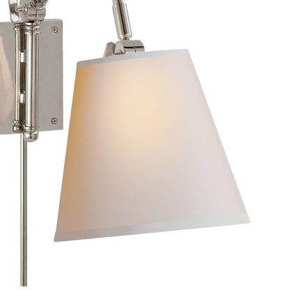 Graves Pivoting Wall Light in Detail.