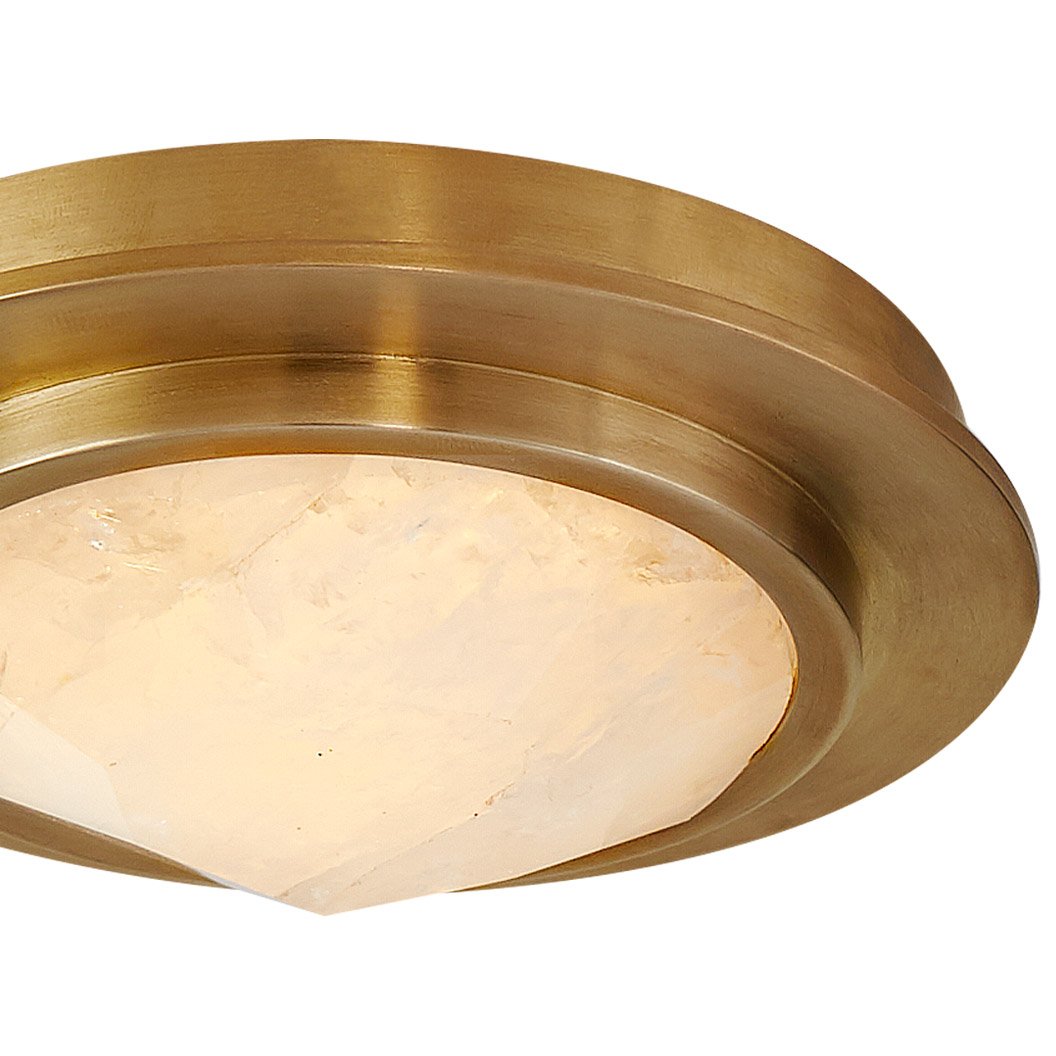 Halcyon Bezel LED Flush Mount Ceiling Light in Detail.