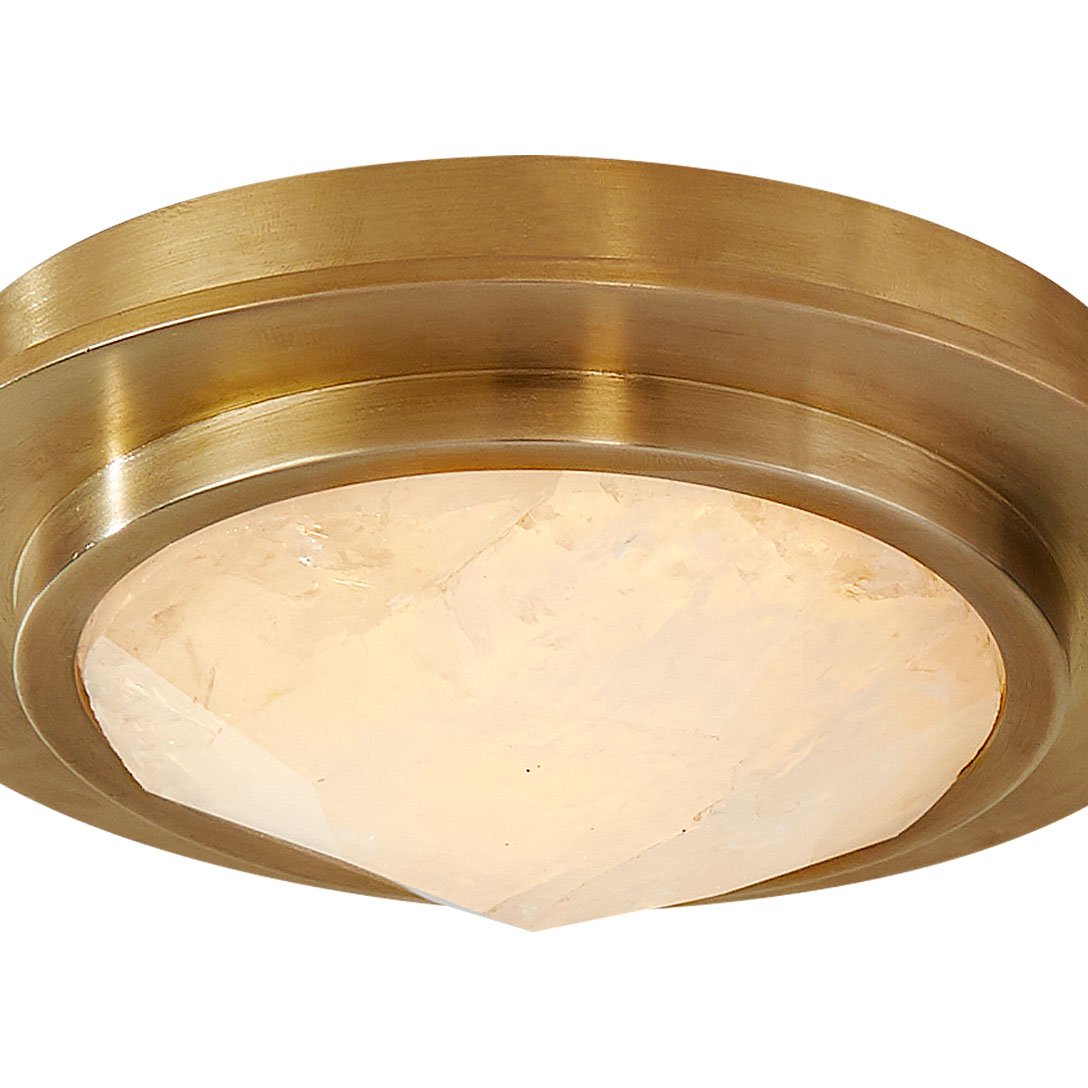 Halcyon Bezel LED Flush Mount Ceiling Light in Detail.