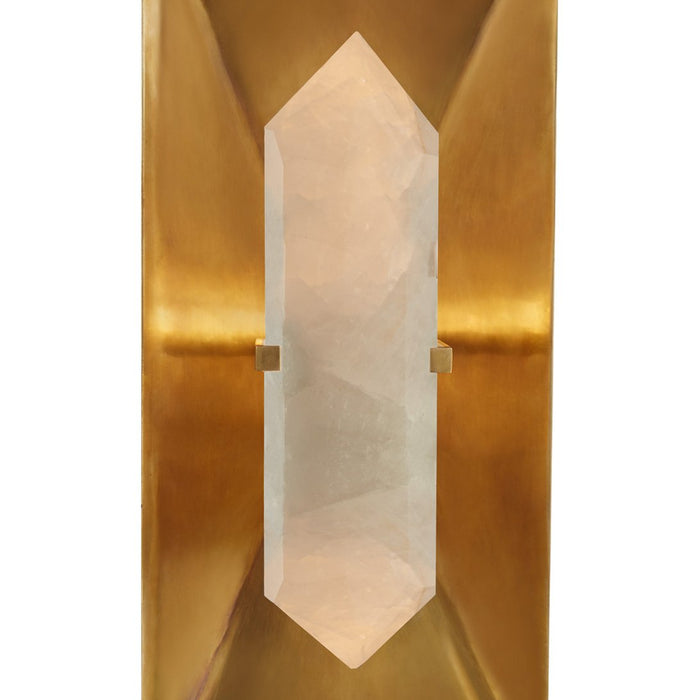 Halcyon Rectangle Wall Light in Detail.