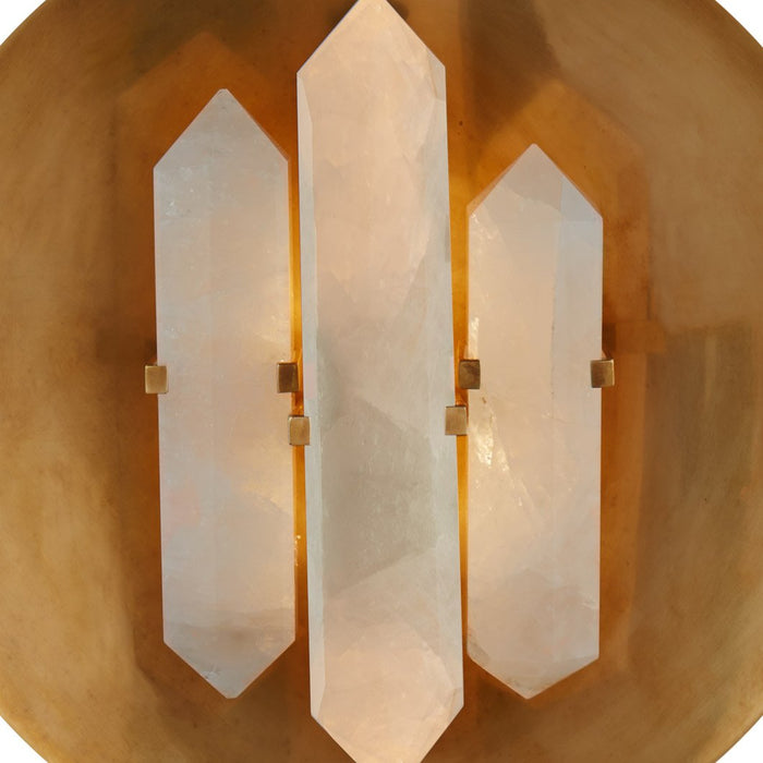 Halcyon Round Wall Light in Detail.