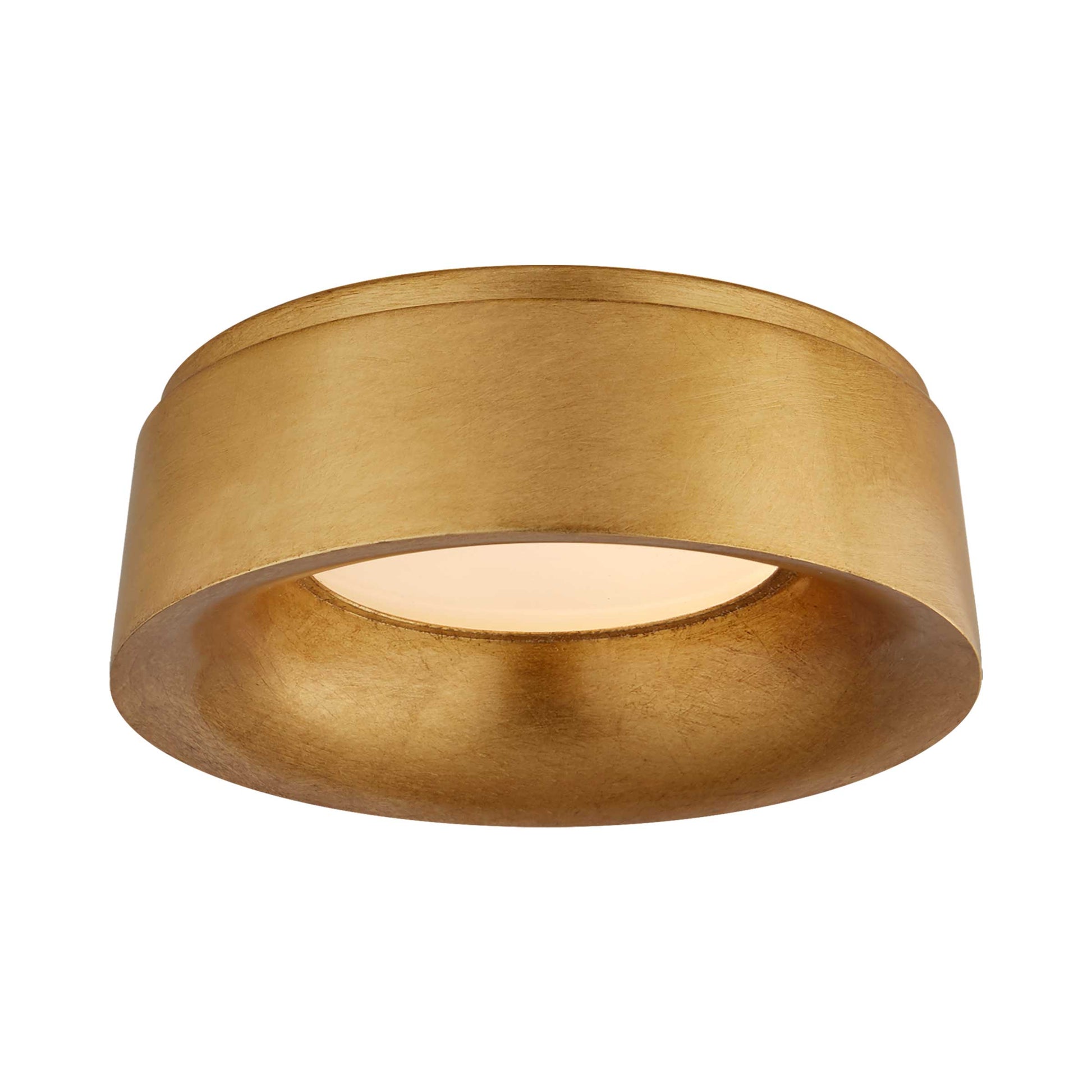 Halo LED Flush Mount Ceiling Light in Gild (Medium).