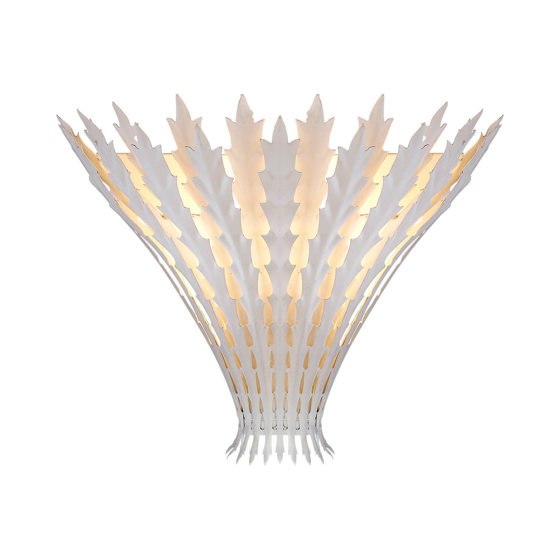 Hampton Wall Light in Plaster White.