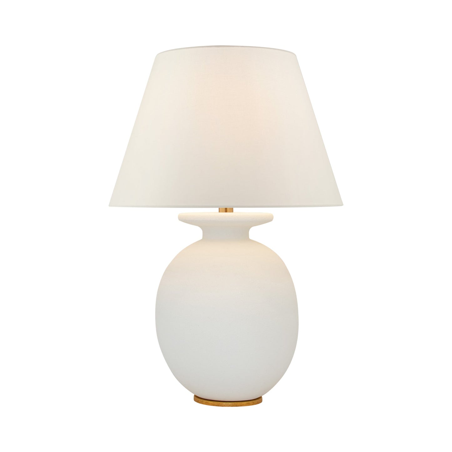 Hans Table Lamp in Sandy White.