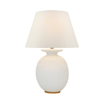 Hans Table Lamp in Sandy White.