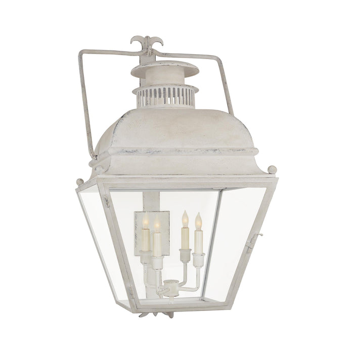 Holborn Outdoor Wall Light in Old White (Large).