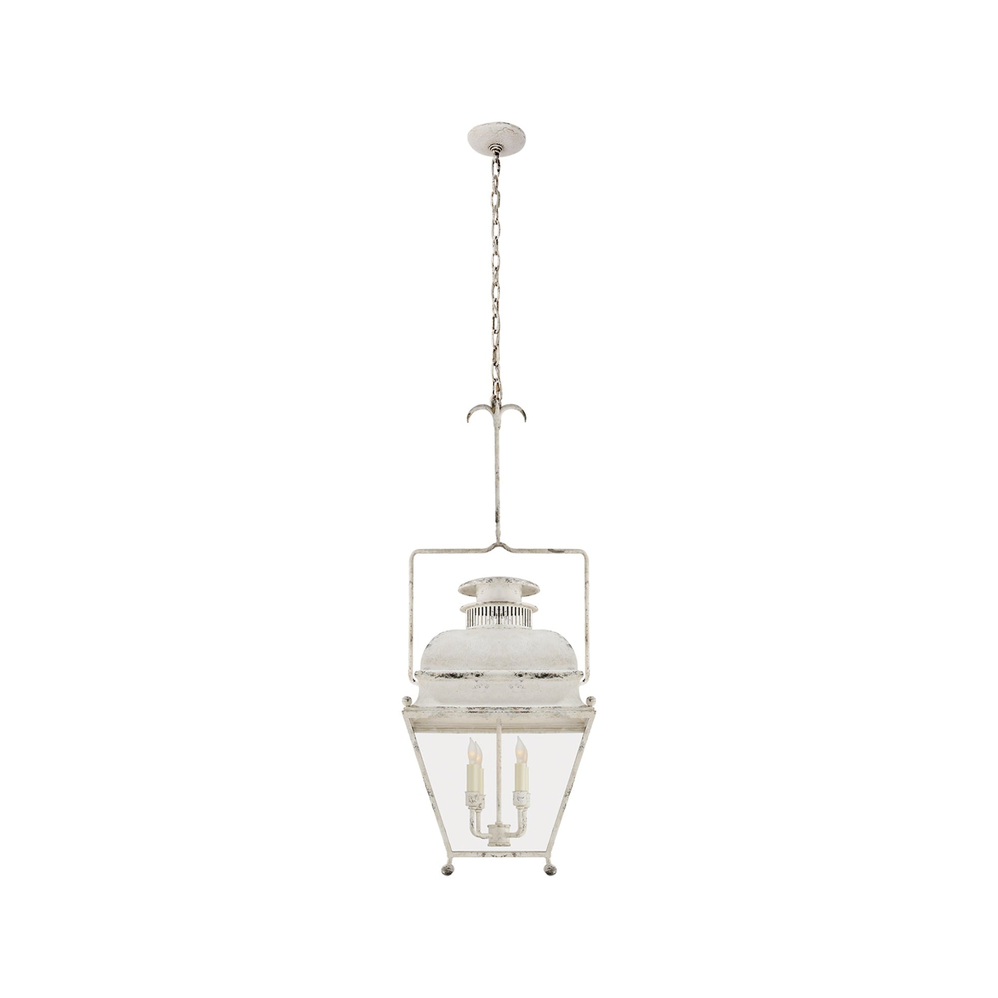 Holborn Pendant Light in Old White (Small).