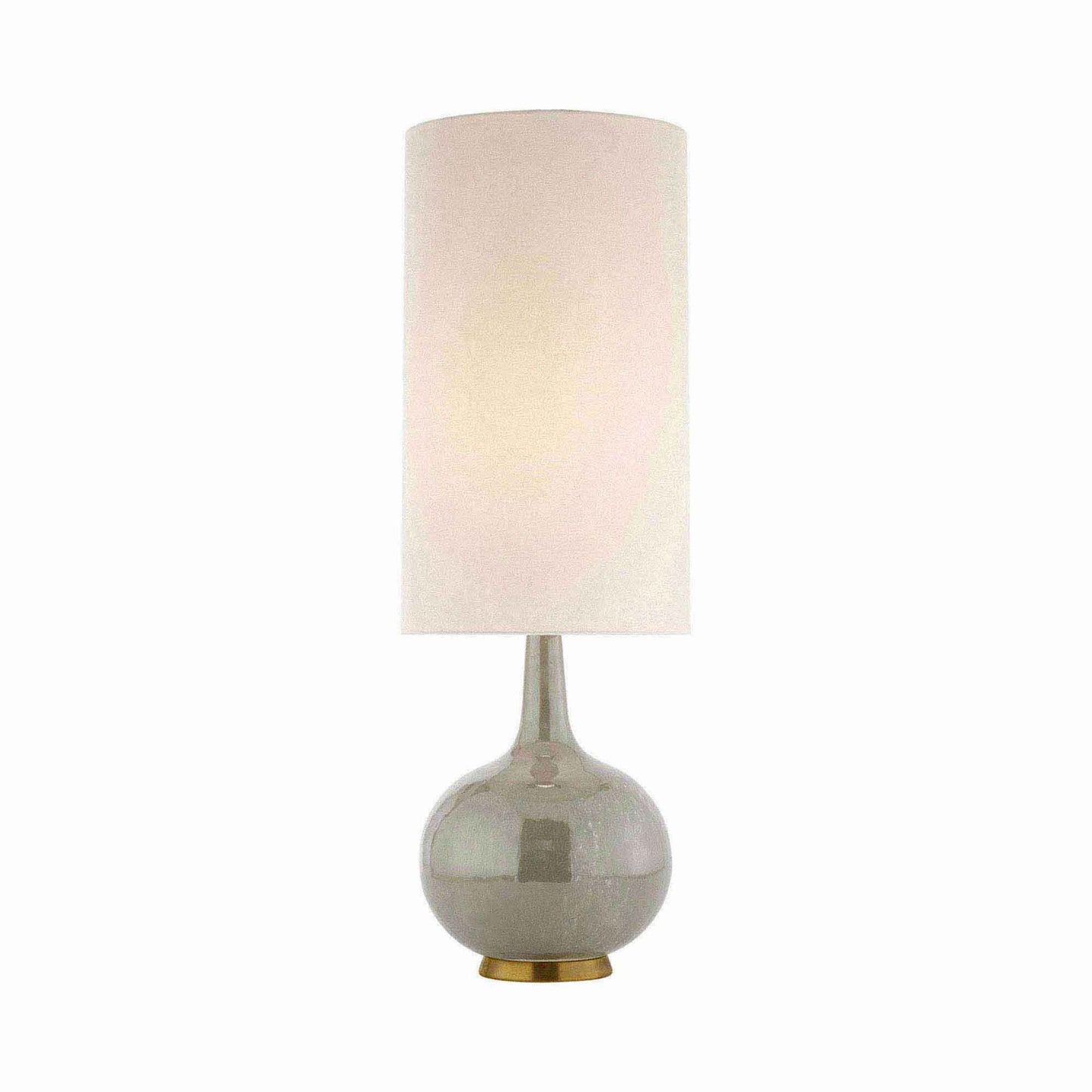 Hunlen Table Lamp in Shellish Gray.