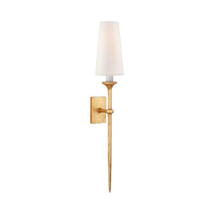 Iberia Wall Light in Antique Gold Leaf.