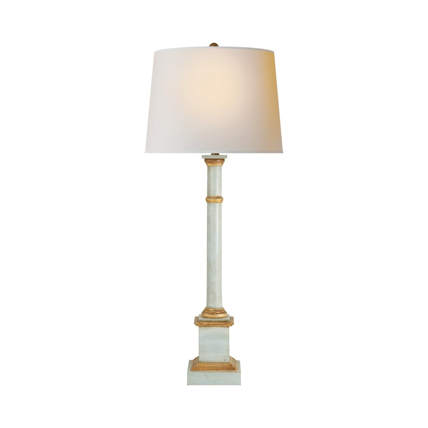 Josephine Table Lamp in Light Blue.