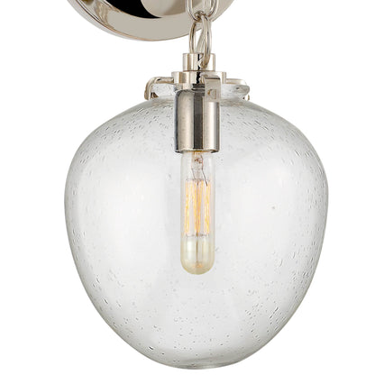 Katie Acorn Wall Light in Detail.