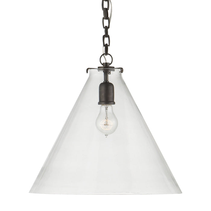 Katie Conical Pendant Light in Detail.