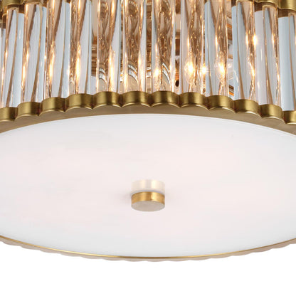 Kean LED Flush Mount Ceiling Light in Detail.