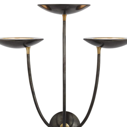 Keira LED Triple Wall Light in Detail.