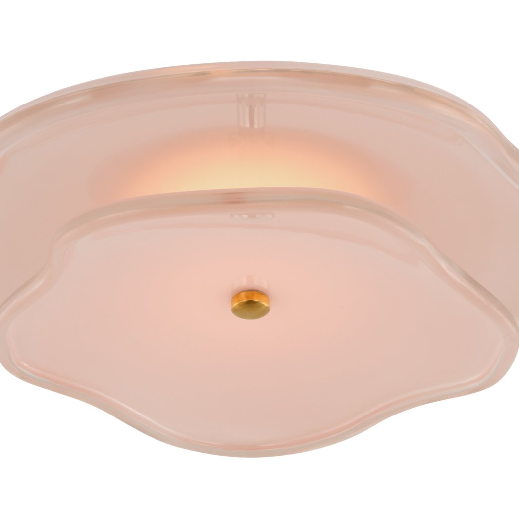 Leighton Layered LED Flush Mount Ceiling Light in Detail.