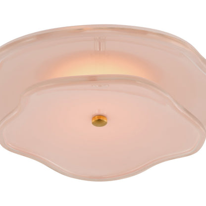 Leighton Layered LED Flush Mount Ceiling Light in Detail.