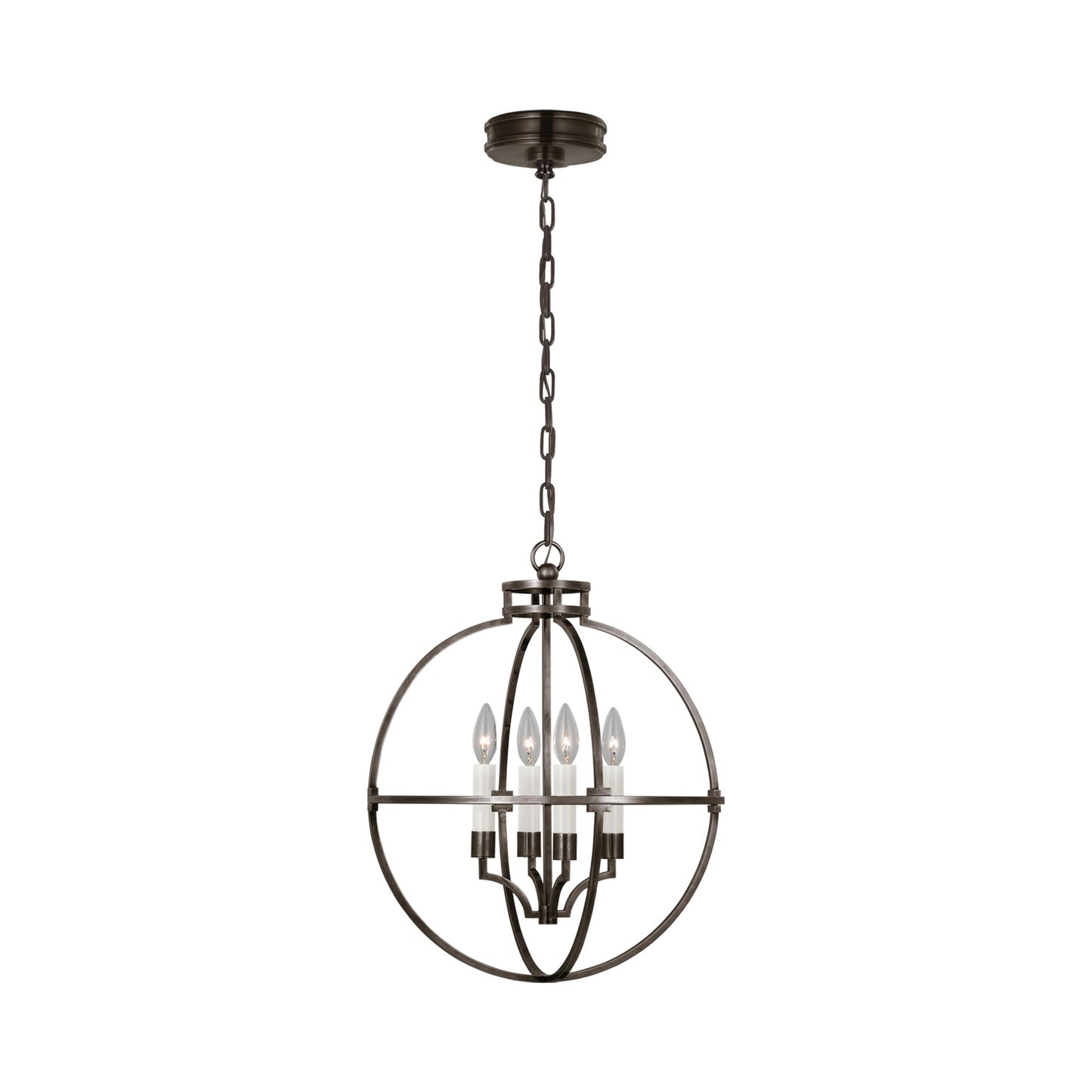 Lexie LED Pendant Light in Bronze (Medium).