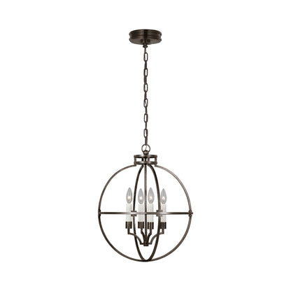 Lexie LED Pendant Light in Bronze (Medium).