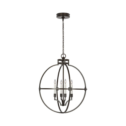 Lexie LED Pendant Light in Aged Iron (X-Large).