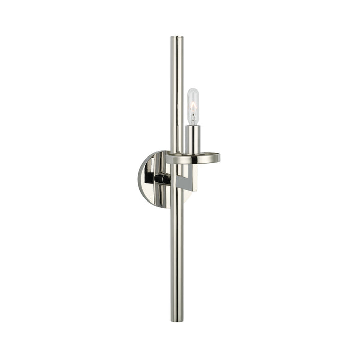 Liaison Wall Light in Polished Nickel/No Option.