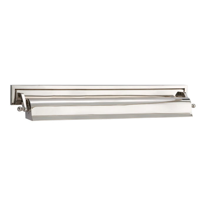 Library Picture Light in Polished Nickel (23.5-Inch).