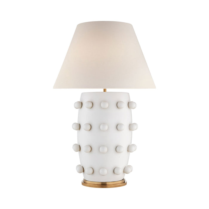 Linden Table Lamp in White (Large).