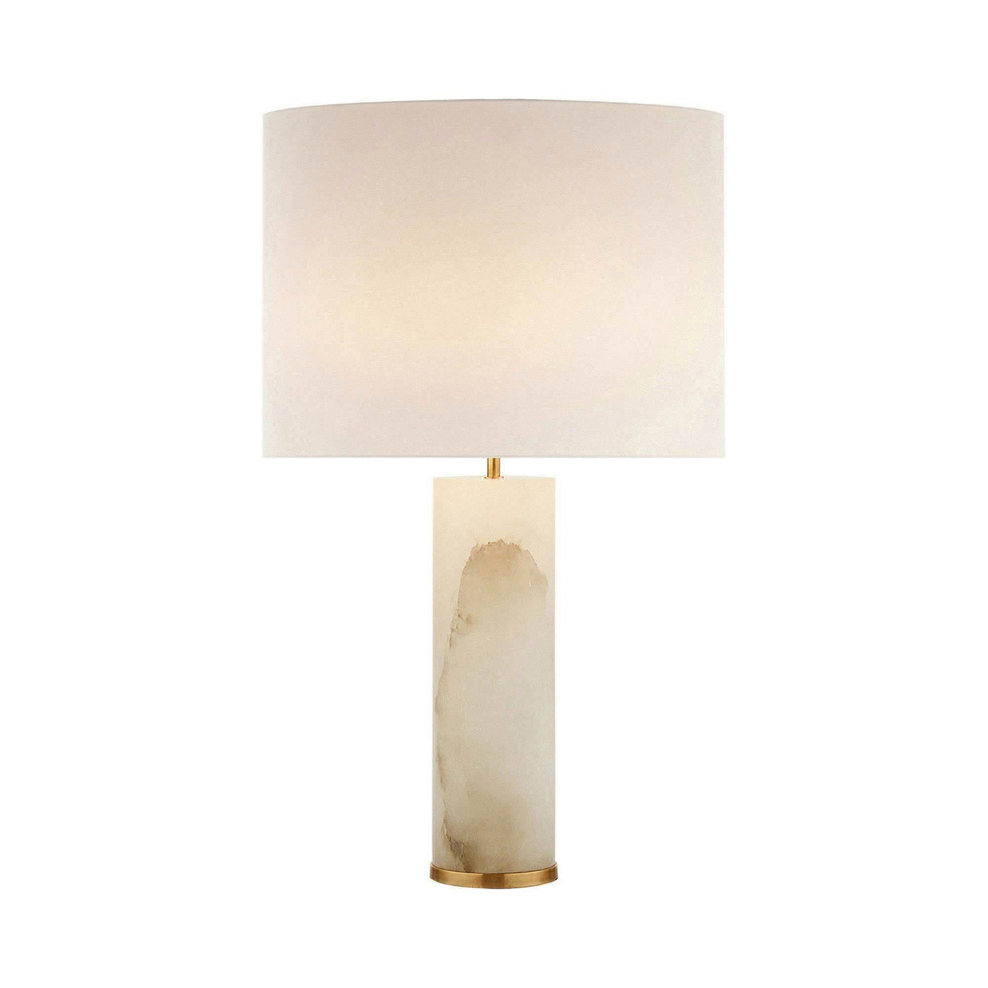 Lineham Table Lamp in Alabaster(Large).