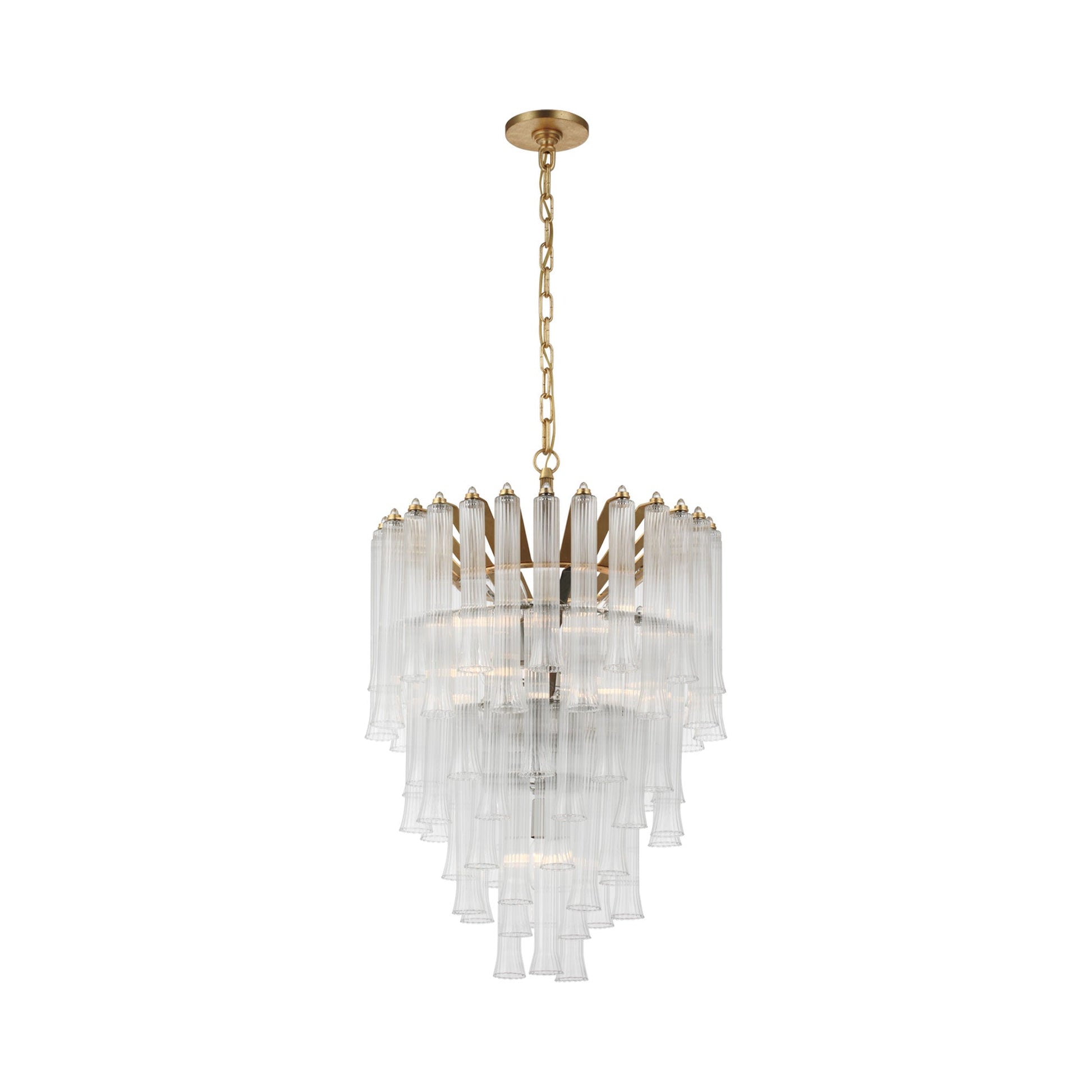 Lorelei LED Chandelier in Gild (Small).