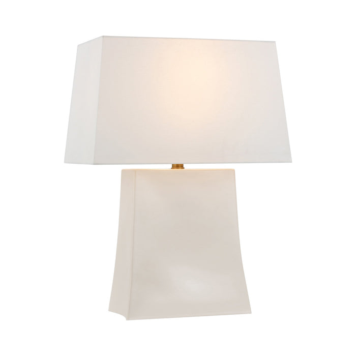 Lucera LED Table Lamp in Ivory.