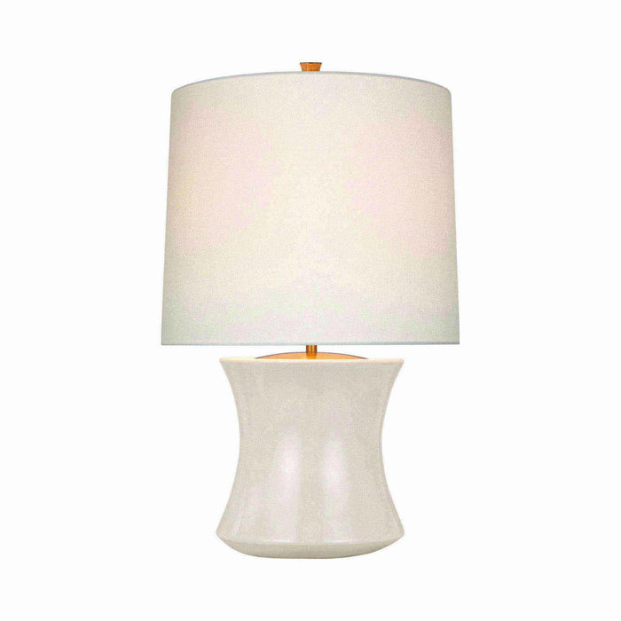 Marella LED Table Lamp in Ivory (Small).