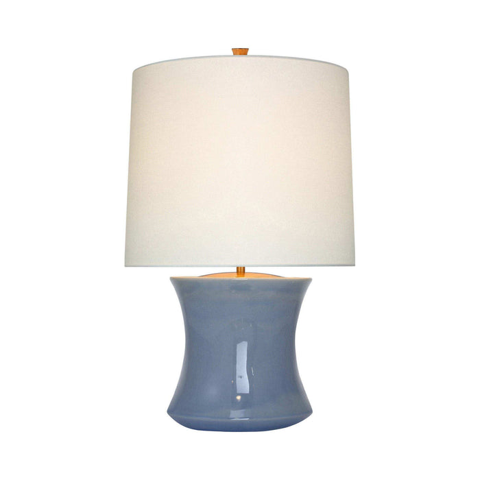 Marella LED Table Lamp in Polar Blue Crackle (Small).