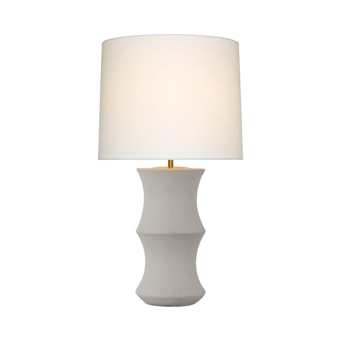 Marella LED Table Lamp in  Porous White (Medium).