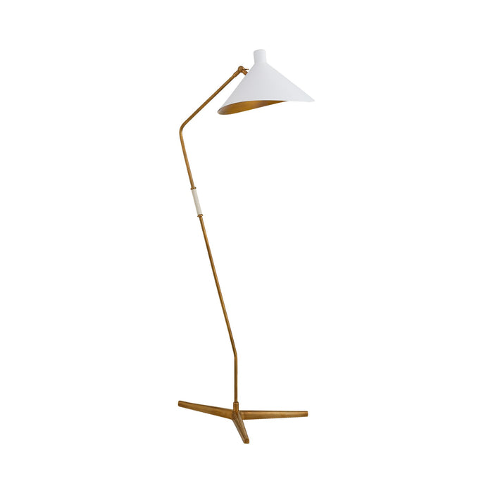 Mayotte Floor Lamp in Matte White (Large).