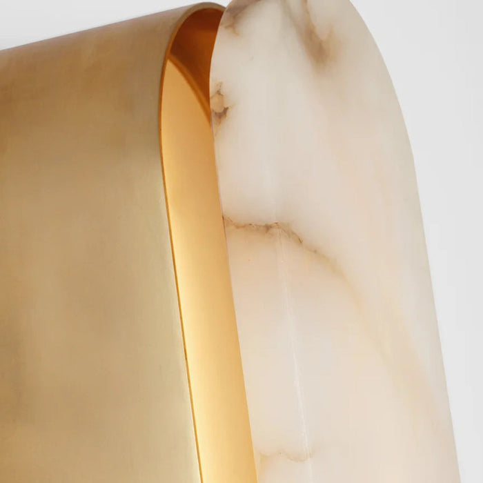 Melange Elongated LED Wall Light in Detail.