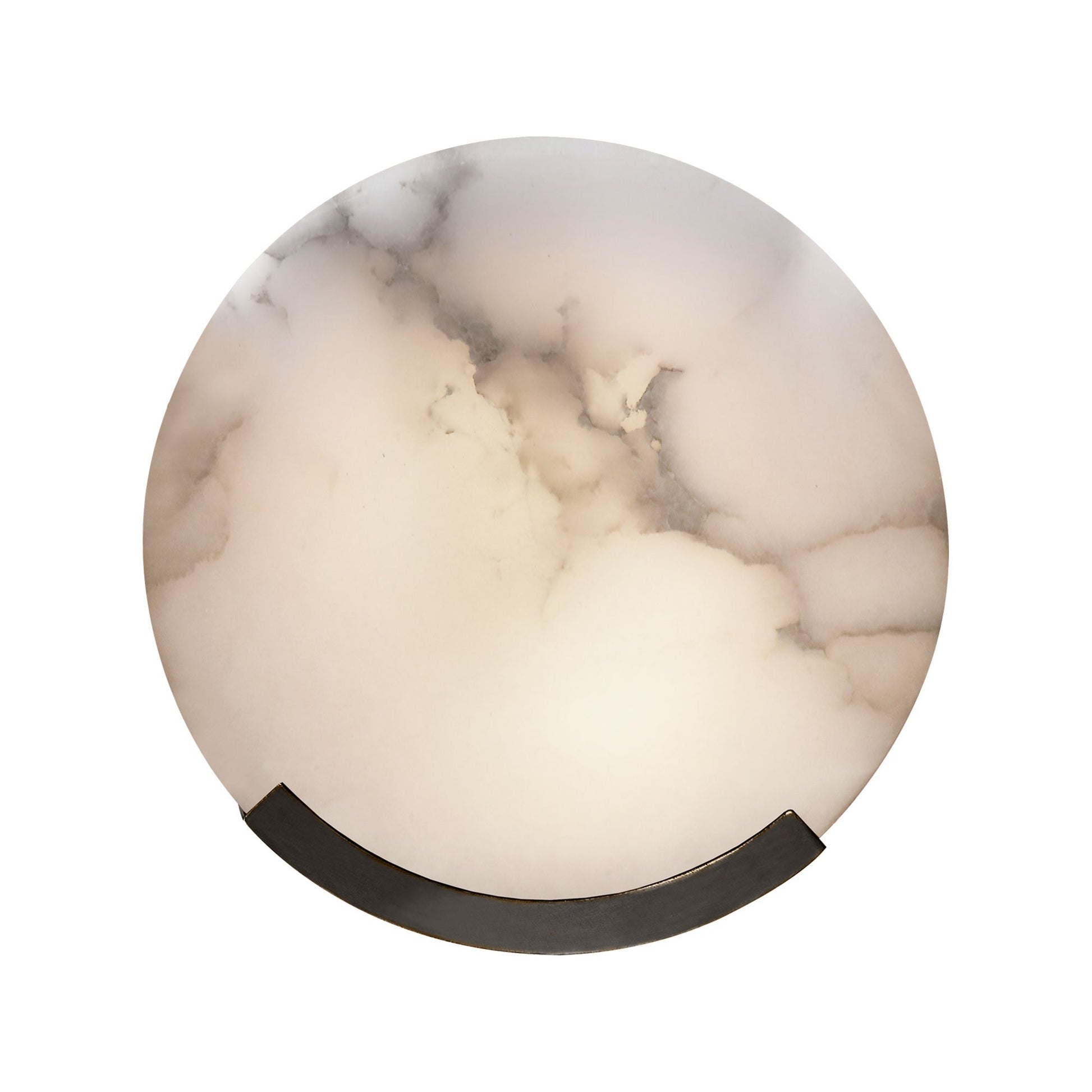 Melange Round Wall Light in Bronze (Small).