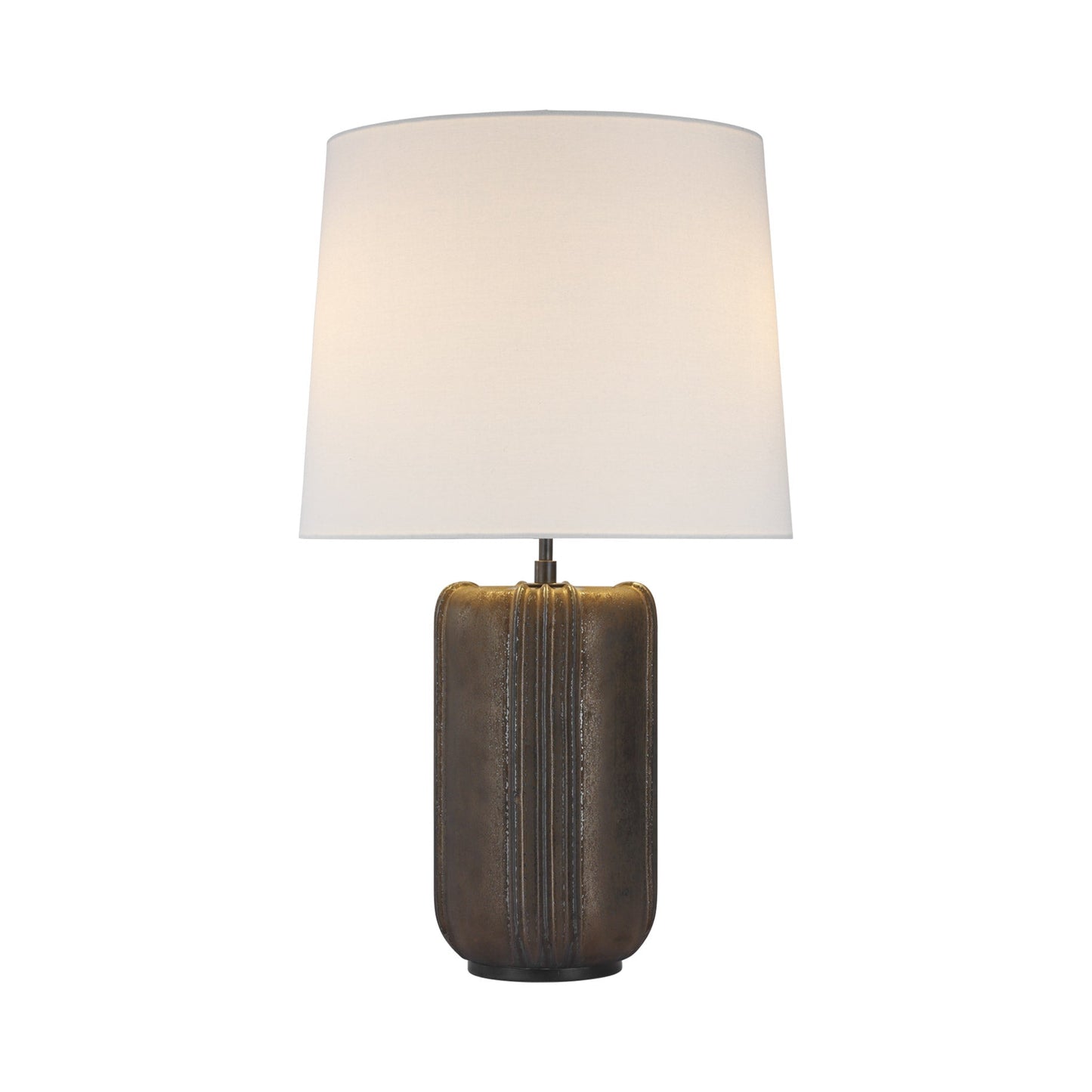 Minx Table Lamp in Crystal Bronze.